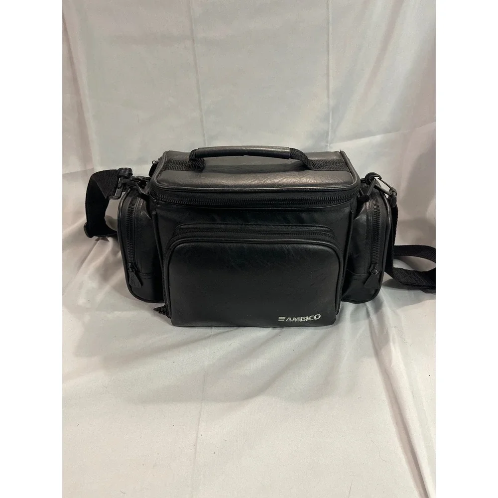 JVC GR-AXM230 Compact VHS Camcorder Bundle with Bag Manual and Fujifilm‎ TESTED